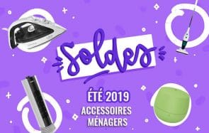 Des accessoires ménagers en soldes, c’est le bon plan !