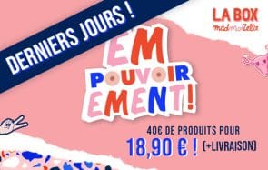 Derniers jours pour mettre ta rentrée sous le signe de l’empouvoirement avec la box madmoiZelle !