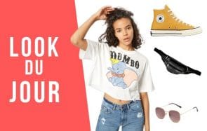 Look du jour : un t-shirt Dumbo pour illuminer ton style !