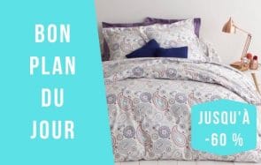 Bon plan du jour : des jolies housses de couettes en promo !