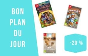 Bon plan du jour : -20% sur des jeux Nintendo Switch