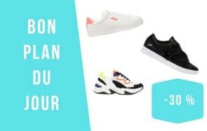 Bon plan du jour : – 30% sur une sélection de sneakers !