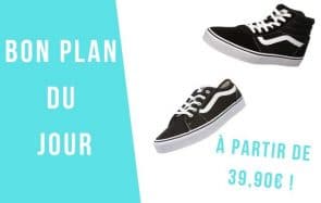 Bon plan du jour : des Vans en promo pour la rentrée !