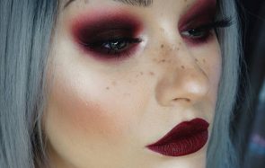 maquillage grunge romantique