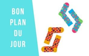 Bon plan du jour : HappySocks, des chaussettes originales en promo !