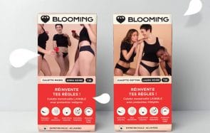 Les culottes menstruelles Blooming débarquent en grande surface !