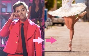 Harry Styles qui pose en tutu, le soleil de ta journée