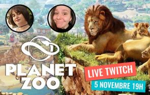 Mymy, Loulou & des pandas roux : on streame Planet Zoo ce 5/11 à 19h