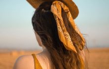 foulard cheveux tendances