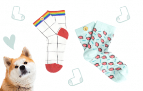 En achetant ces jolies chaussettes, tu fais un don Ă la SPA