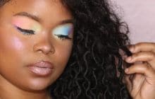 comment porter le pastel maquillage