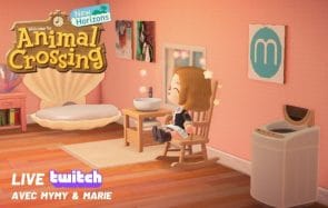 Live Animal Crossing ce samedi, 19h, avec Marie & Mymy !