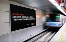Des spoilers Netflix dans la rue pour renforcer le confinement ?