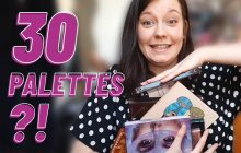 Je te présente ma collection de palettes en vidéo !