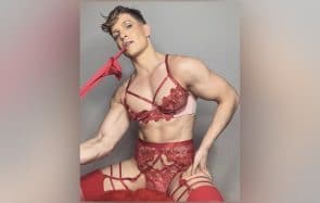 Un mec pose en lingerie « pour femme », et la marque le défend !