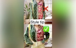 L’astuce ultime pour styliser une chemise trop grande