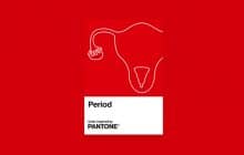 Pantone ajoute le rouge règle « Period » à son catalogue pour normaliser les menstruations